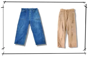 US ARMY Denim Pants 1910s~ 1930s Series 001