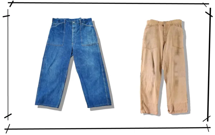 US ARMY Denim Pants 1910s~ 1930s Series 001