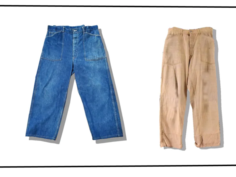 US ARMY Denim Pants 1910s~ 1930s Series 001