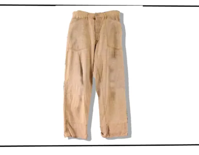 US ARMY Brown Denim Pants 1910s