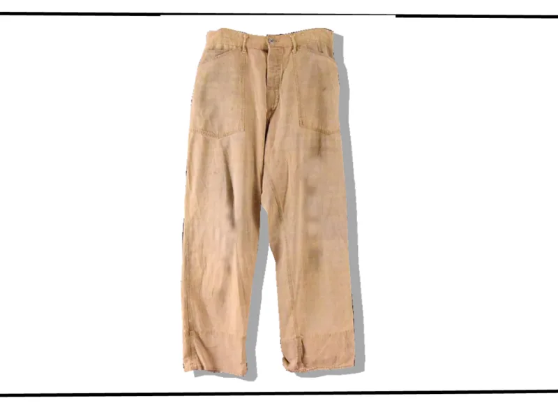 US ARMY Brown Denim Pants 1910s