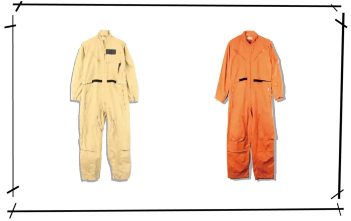 US NAVY Flying Coveralls Summer Flight Suit 1960s Series