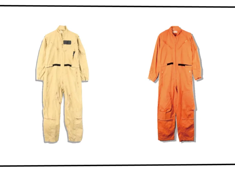 US NAVY Flying Coveralls Summer Flight Suit 1960s Series
