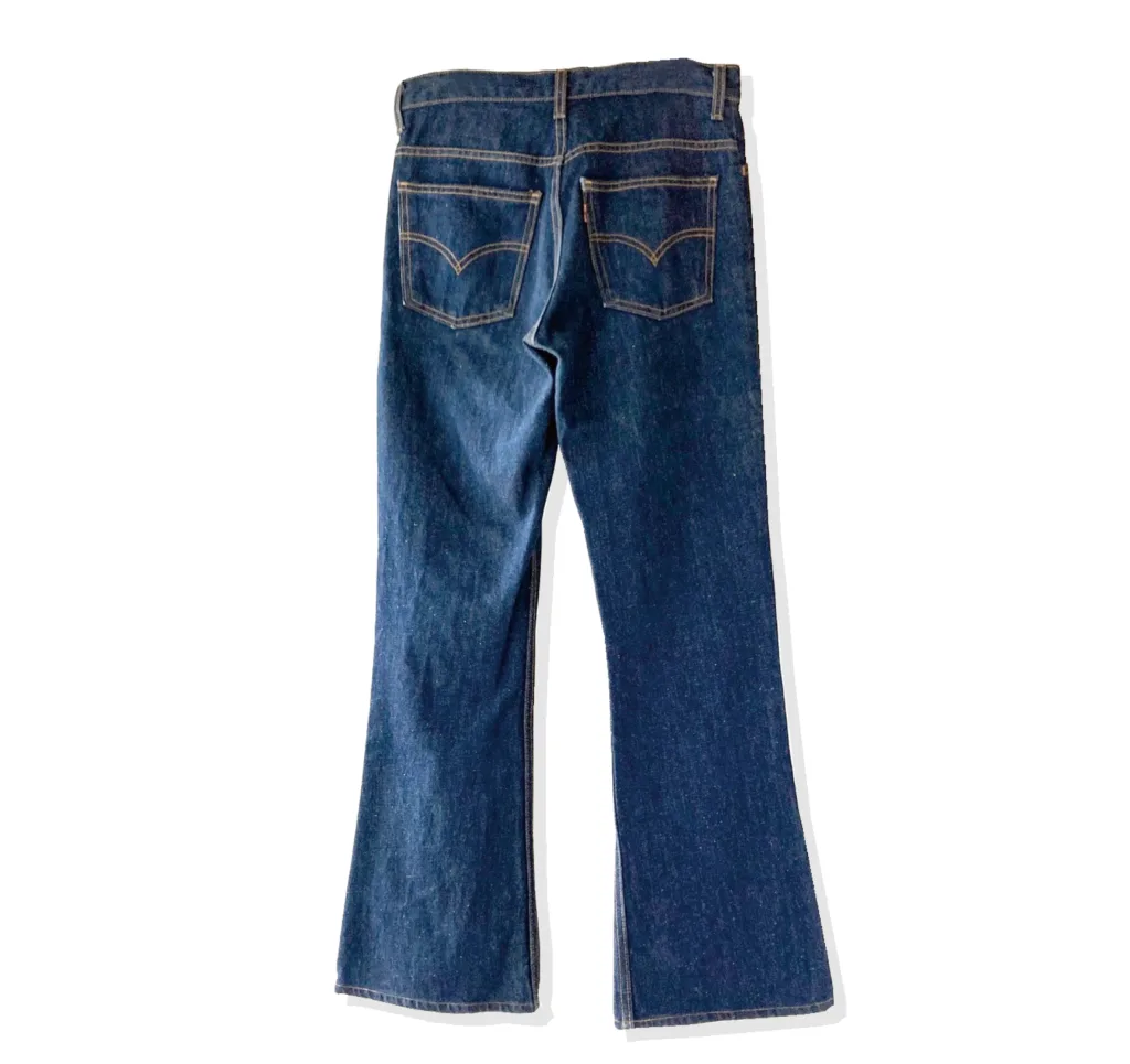 Levis 646 Denim Pants Back