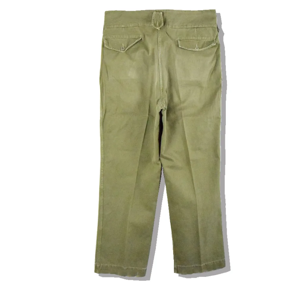 Royal Canadian Army gurkha pants 1960s Back