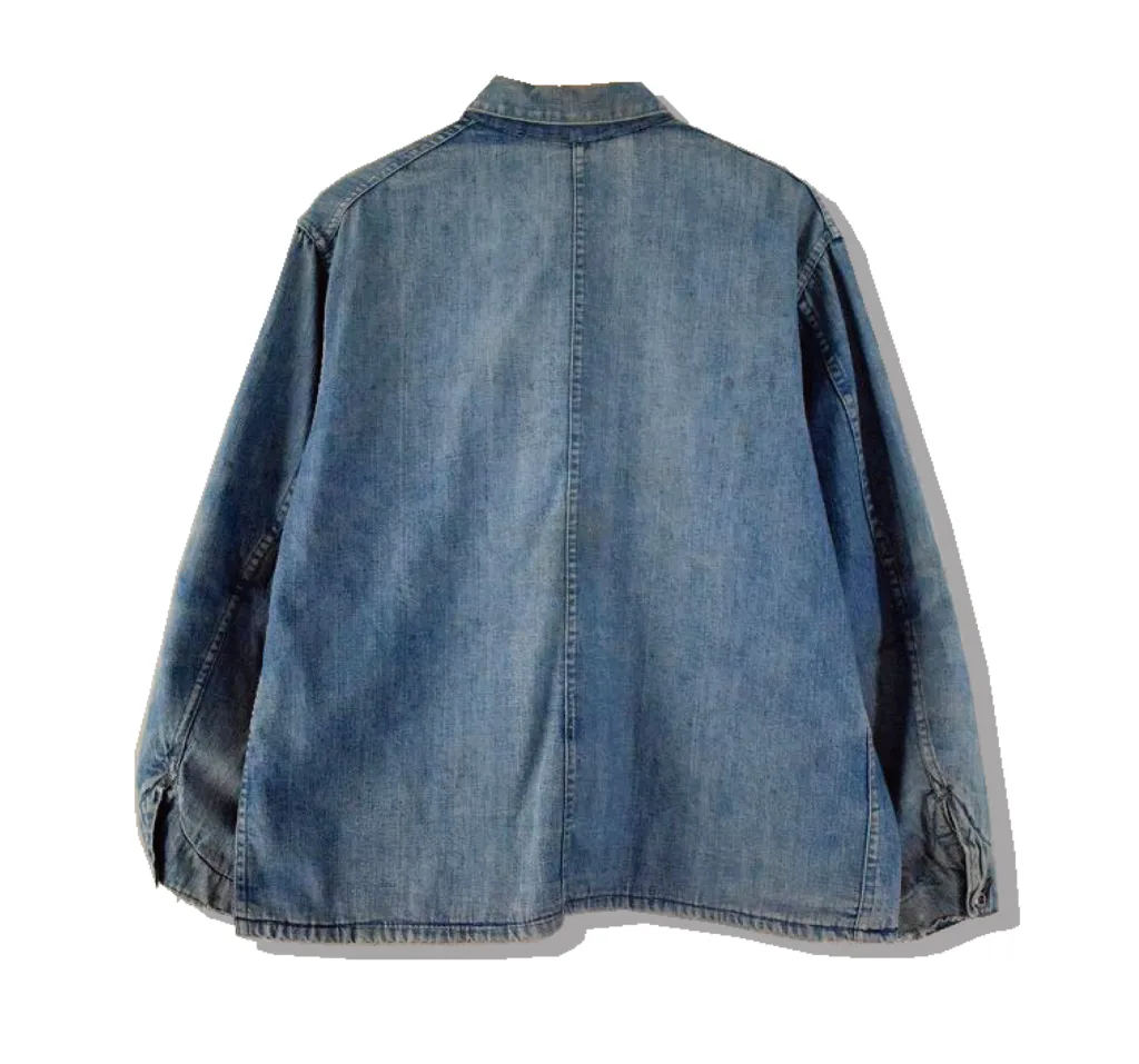 Royal Canadian Navy Denim Working Jacket Back