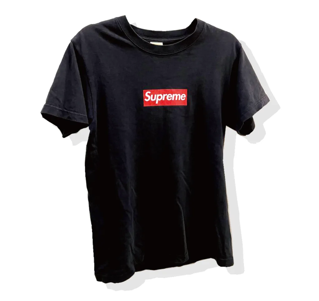 Supreme box Logo Tshirt Black Front