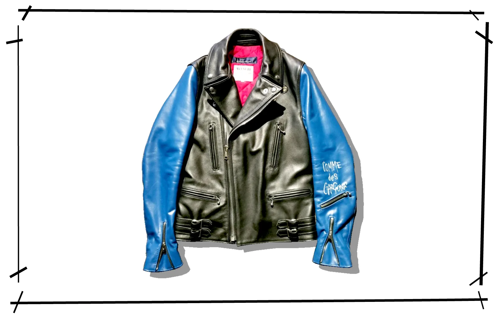 Comme des Garcons x Lewis Leahter Lightning Double Riderjacket 2021