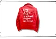Comme des garcons x Lewis Riderjacket Red