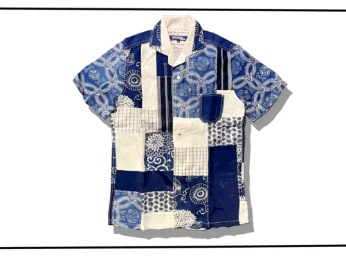 Junya watanabe man Patch Work Docking Shirts 2015SS