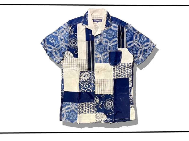 Junya watanabe man Patch Work Docking Shirts 2015SS