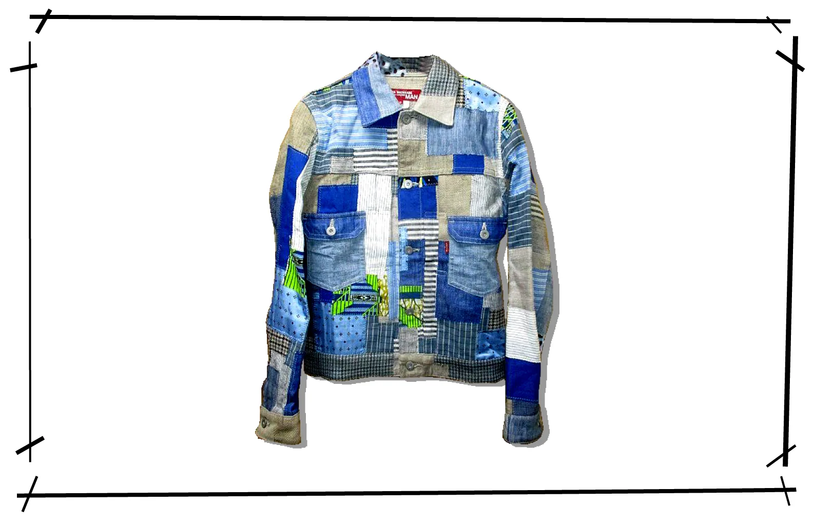 Junyawatanabe man x Levi's Patchwork Type2 Trucker Jacket 2015SS