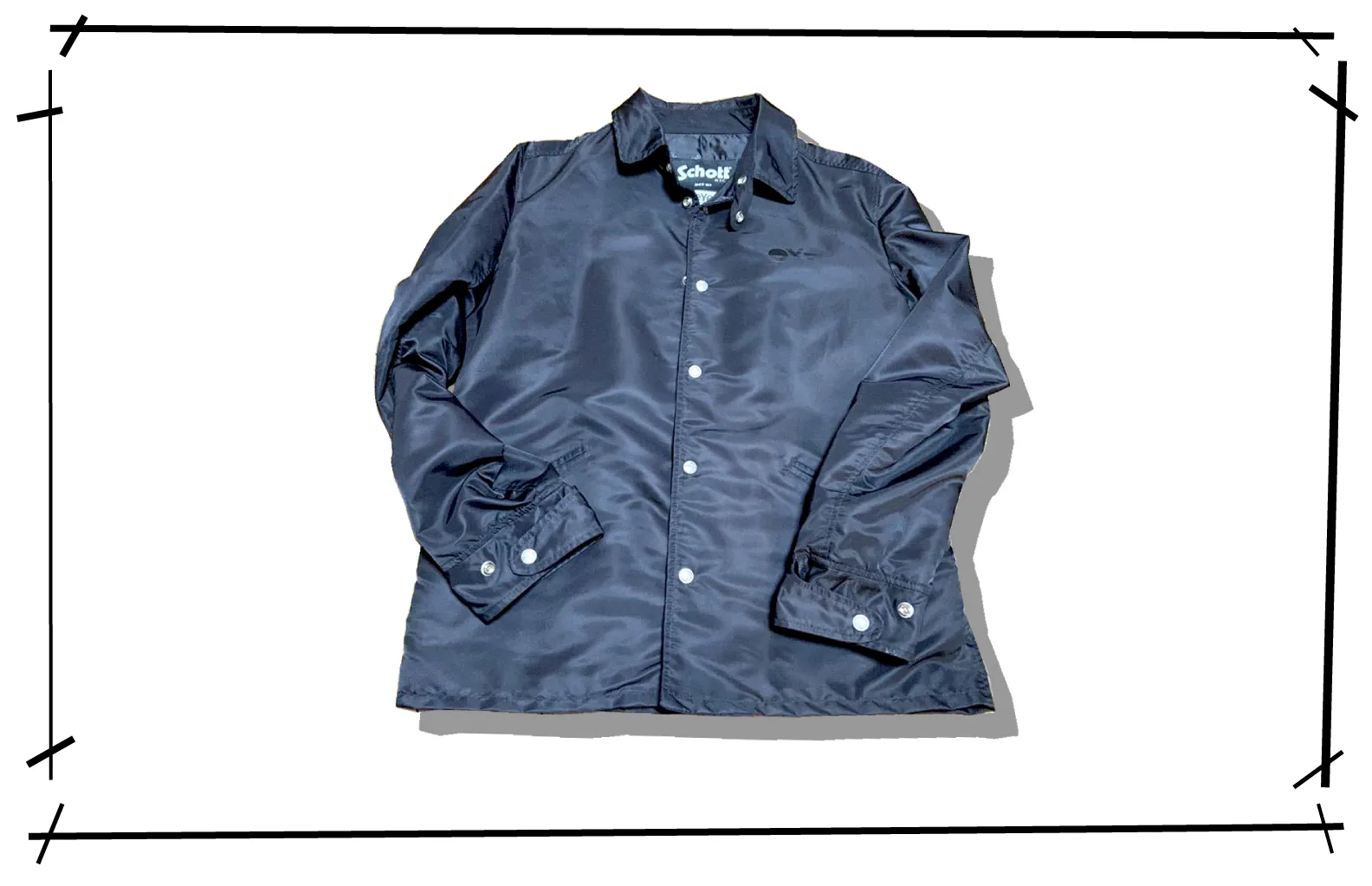 eYe Junya Watanabe MAN x schott Black Coach jacket