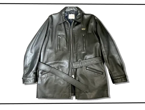 Lewis Leather Black Arrow Jacket