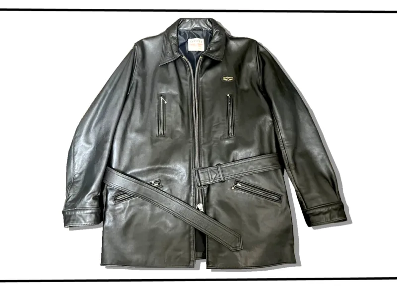 Lewis Leather Black Arrow Jacket