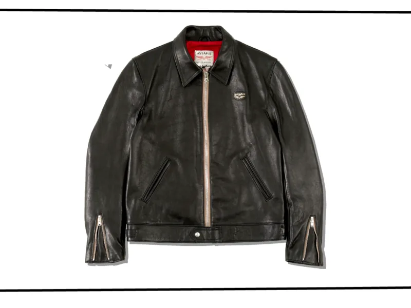 Lewis Leather Corsair Single Rider Jacket