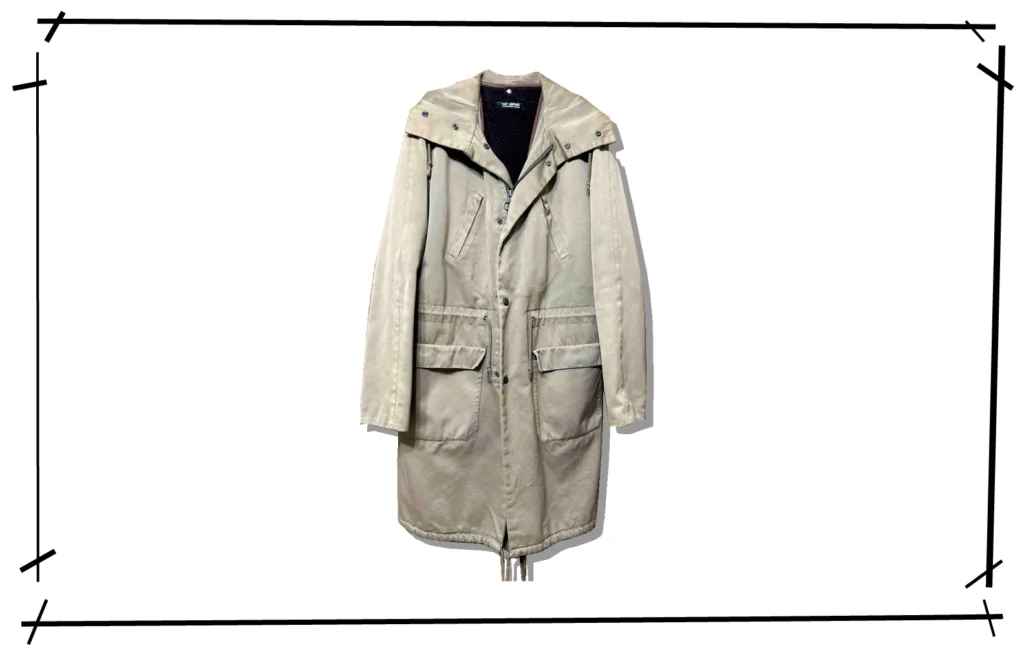 Rafsimons mods coat Beige