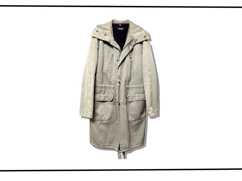 Rafsimons mods coat Beige