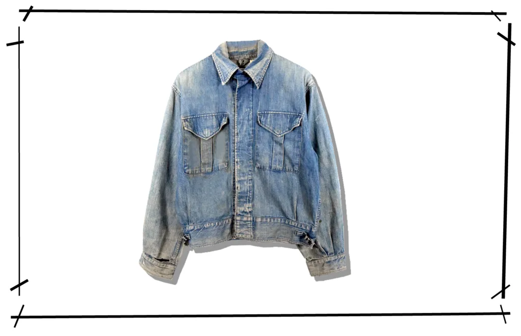 Royal Canadian Navy Denim Working Jacket 1950s