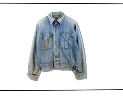 Royal Canadian Navy Denim Working Jacket 1950s