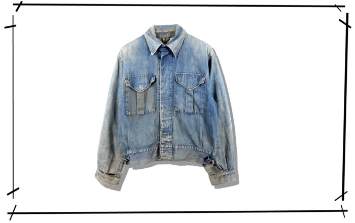 Royal Canadian Navy Denim Working Jacket 1950s