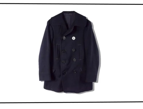 US NAVY 13 Star Button 10 Button pea coat 1930s