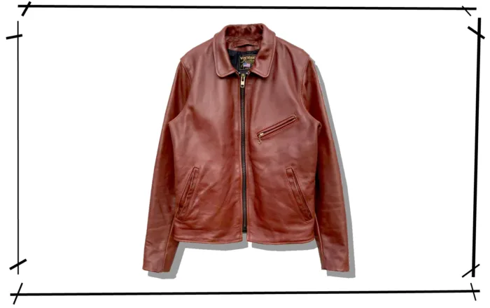 Vanson enf octagon Single Leather jacket