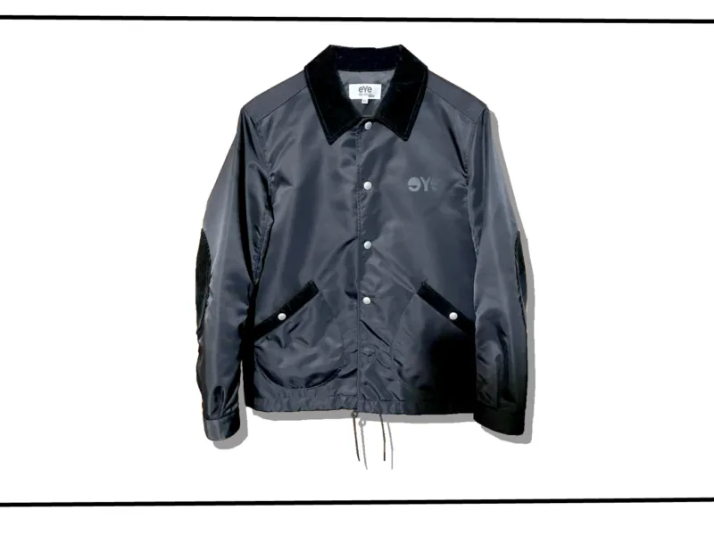 eYe Junya Watanabe man nylon coach Jacket Black
