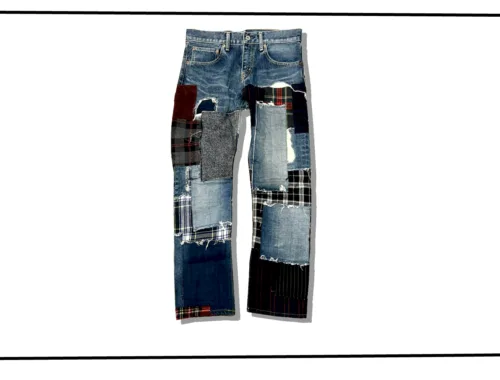 eYe Junyawatanabe Man Patchwork Denim Pants 2014AW