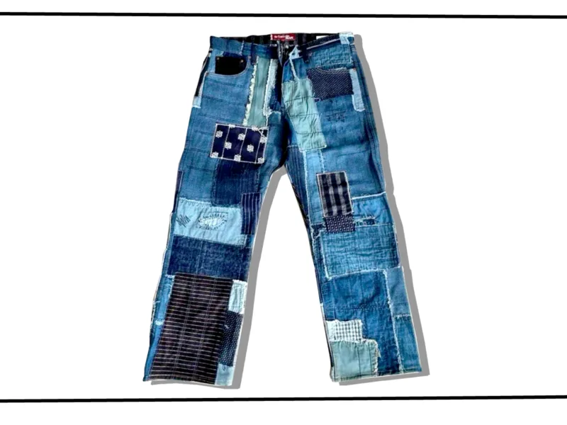 Junyawatanabe man x Levi's 2015SS Patchwork 503 Denim Pants Wo-p203