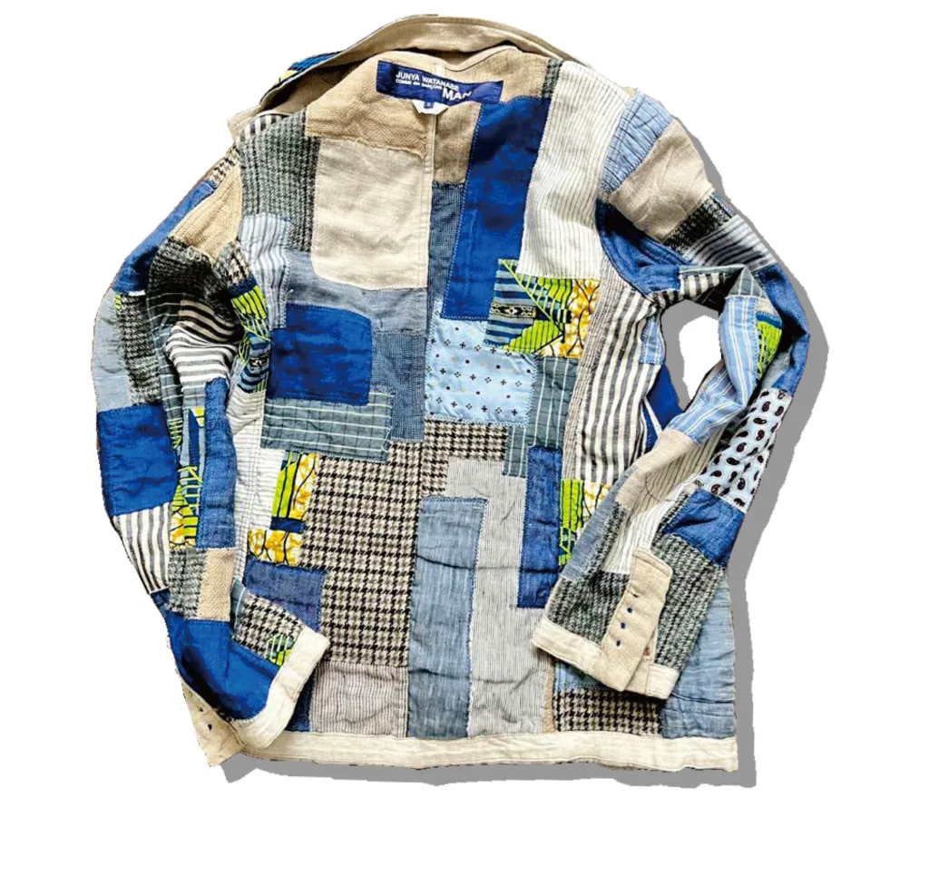 Junyawatanaba MAN Patchwork Hemp Tailored Jacket 2015SS Back2