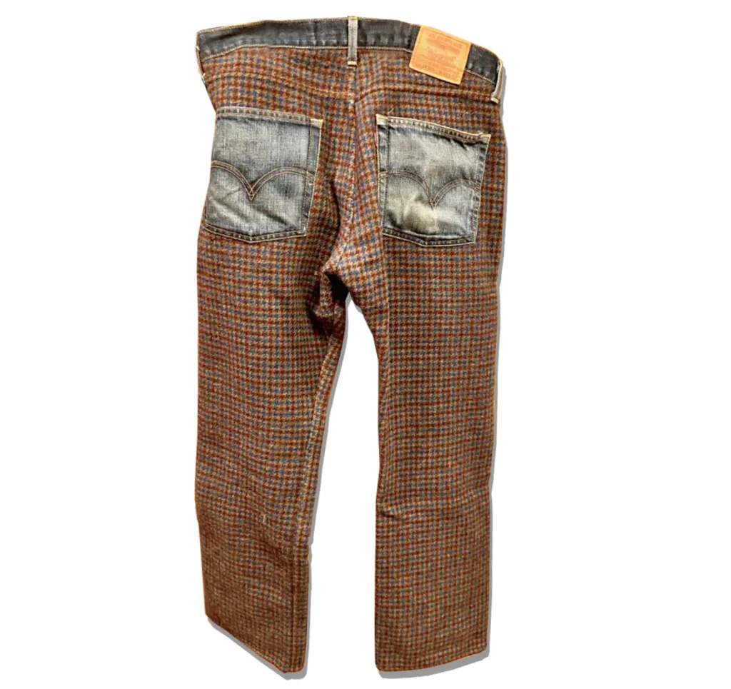 Junyawatanabe MAN x Levi's Wg-P036 Denim Pants 2002AW Back