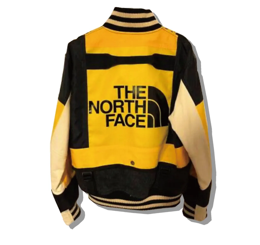 Junyawatanabe MAN x Th North FACE Duffle bag Reconstructed Stadium Jacket 2017AW Back