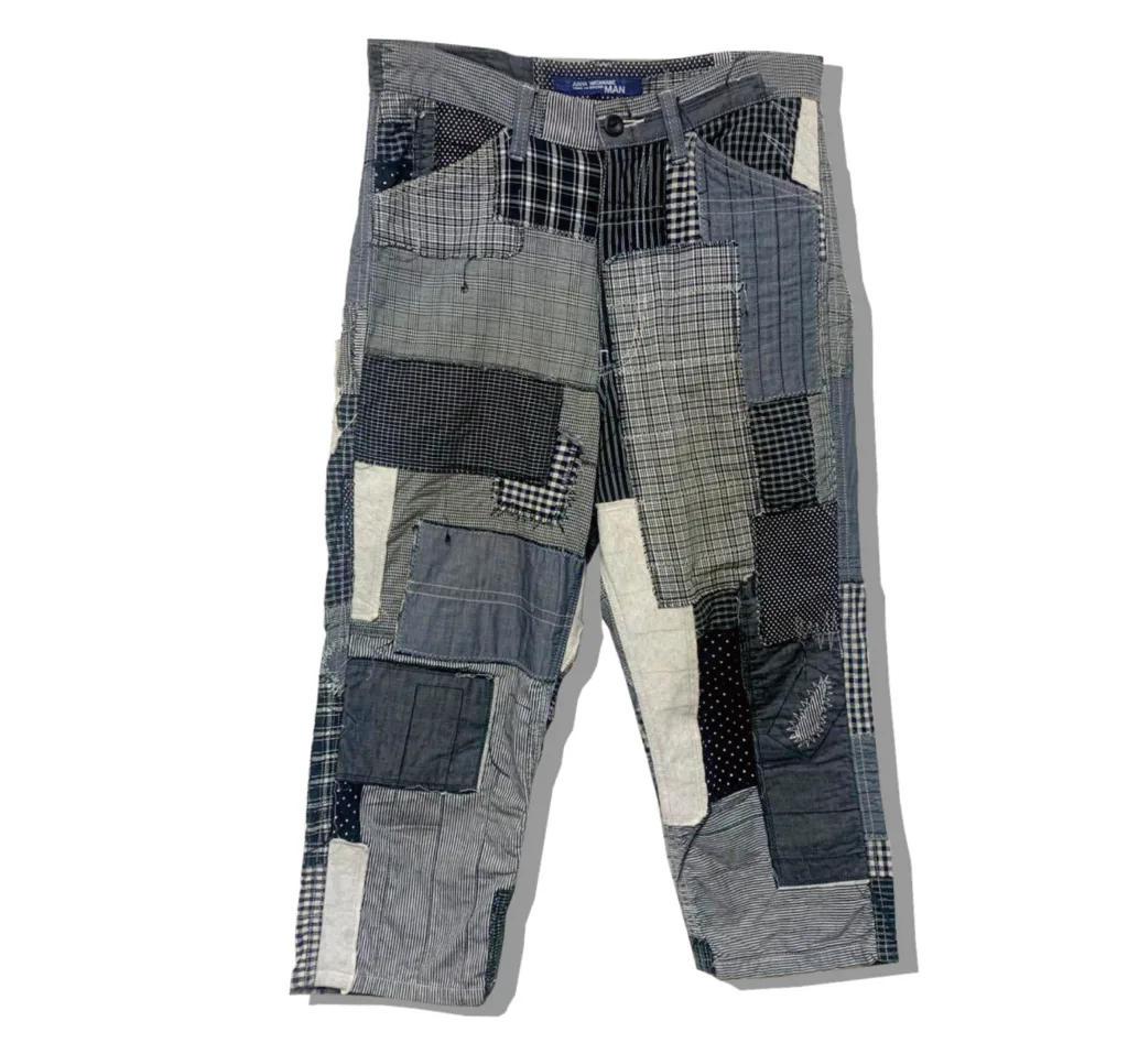 Junyawatanabe man 2015SS Patchwork Pants Front