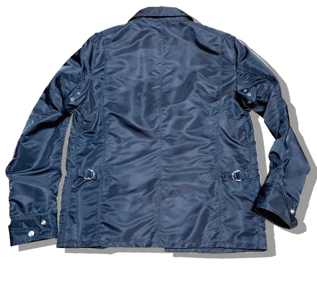 eYe Junya Watanabe MAN x schott Black Coach jacket Back