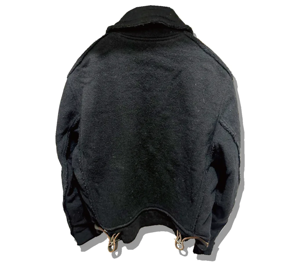 Junyawatanabeman x Lewis leather Wool Single Rider jacket 2003AW Back