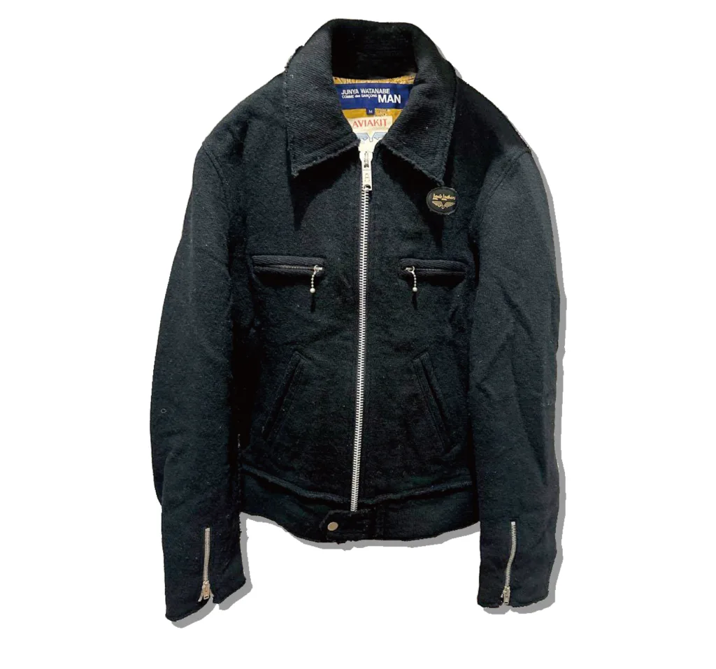 Junyawatanabeman x Lewis leather Riderjacket Front