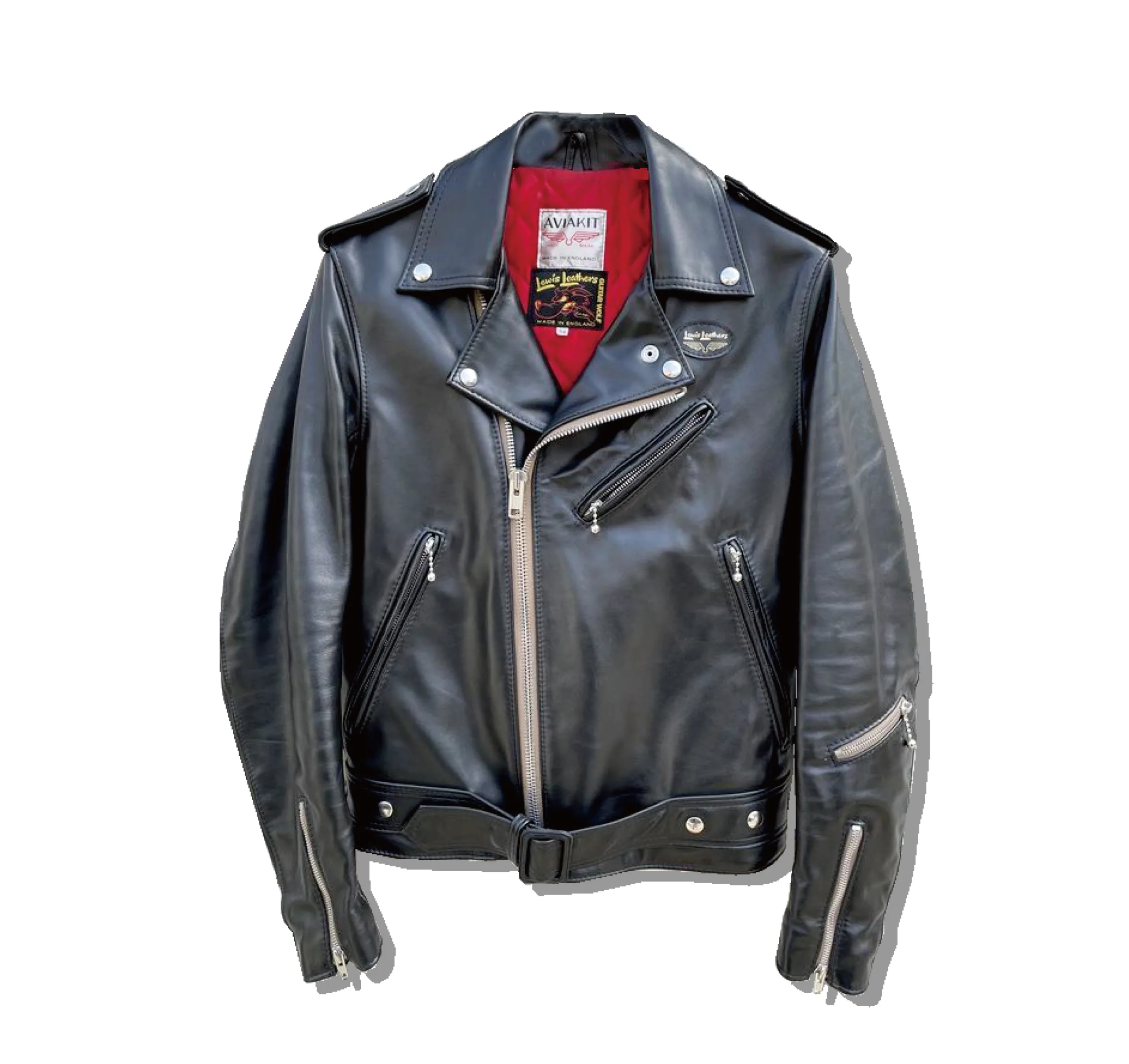 Lewis Leather Memphis Jacket Front