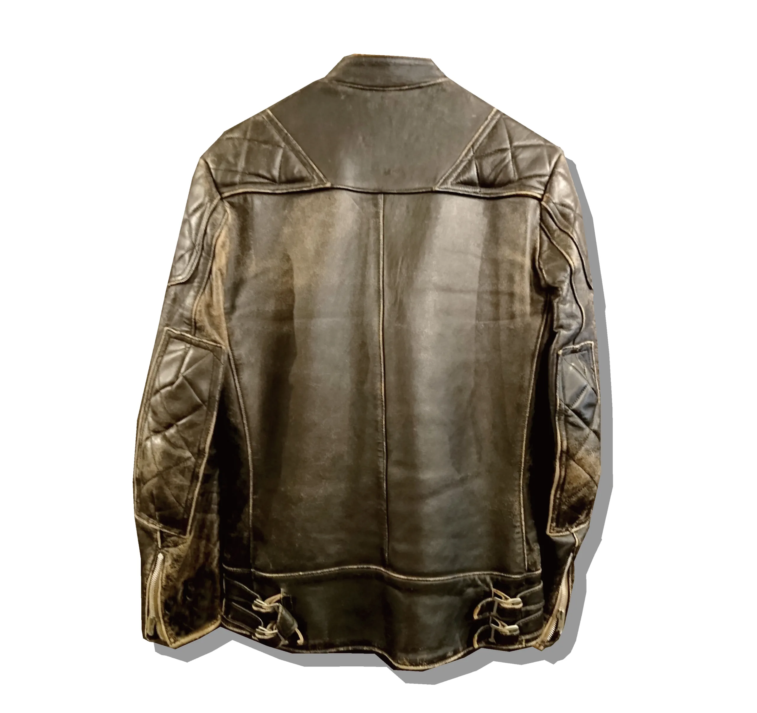 Lewis Leather Super monza Jacket Back