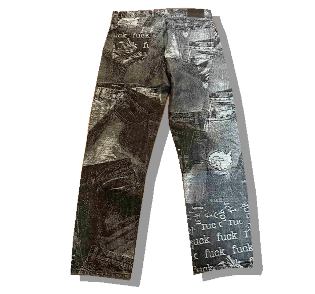 Supreme Archive Denim Jacquard Regular Back 2023SS