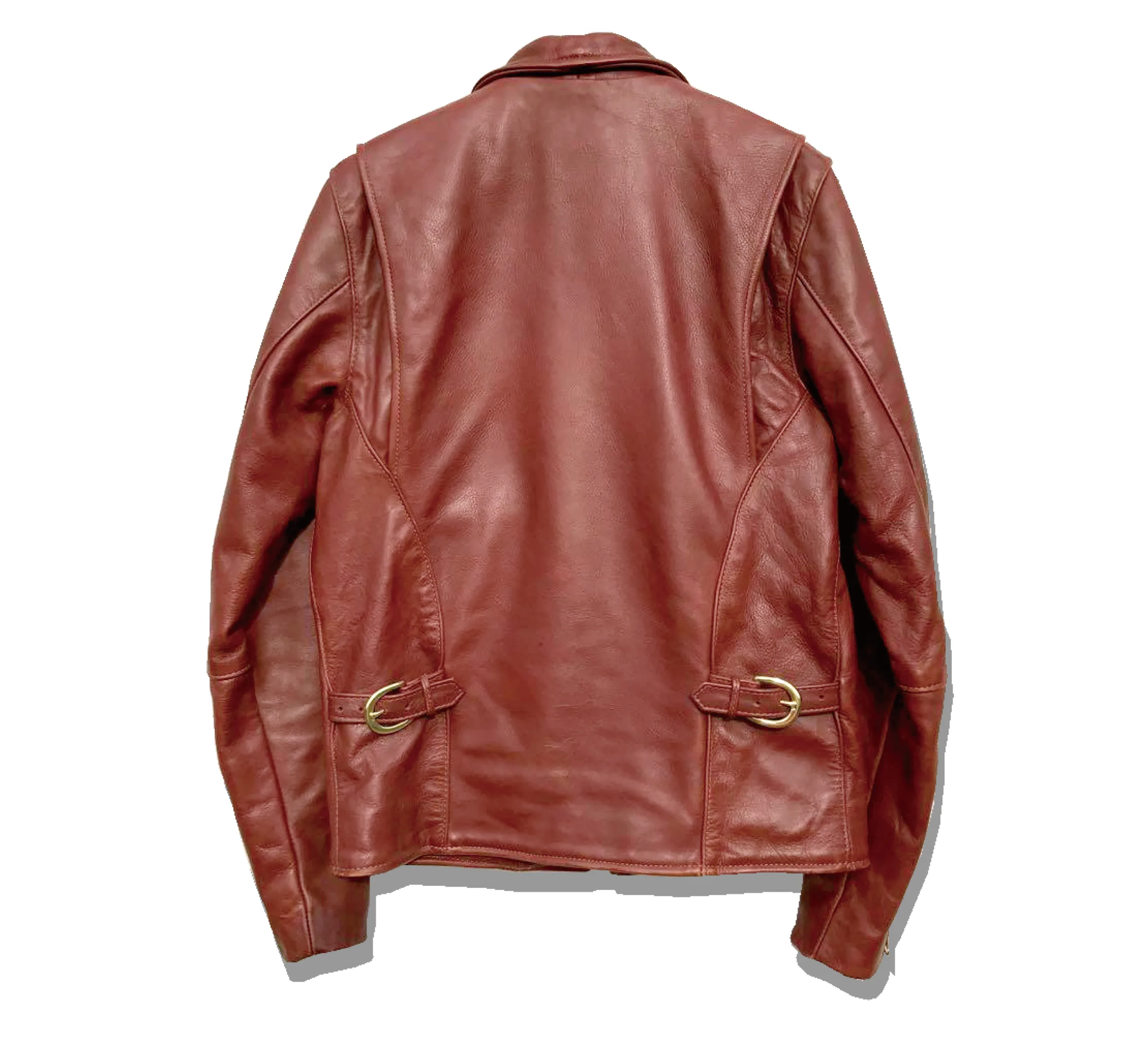 Vanson enf octagon Single Leather jacket Back