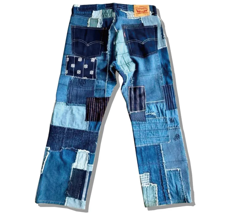 Junyawatanabe man x Levi's 2014AW Patchwork 503 Denim Pants Wo-p203 Back