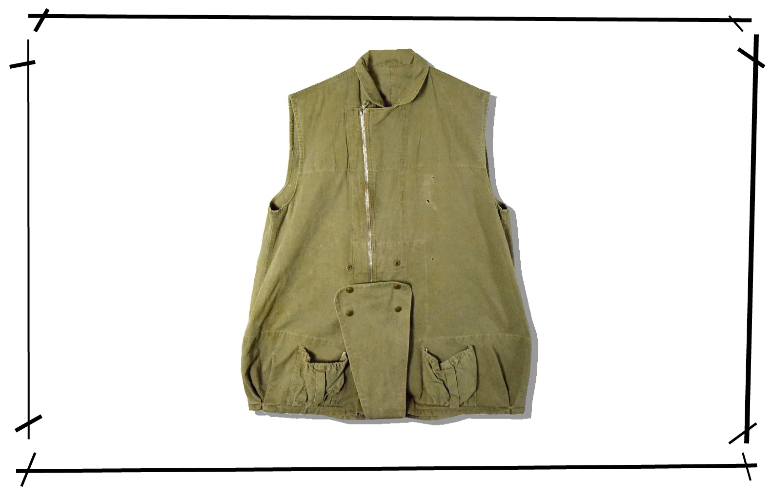British Army Prachute Vest 1940s