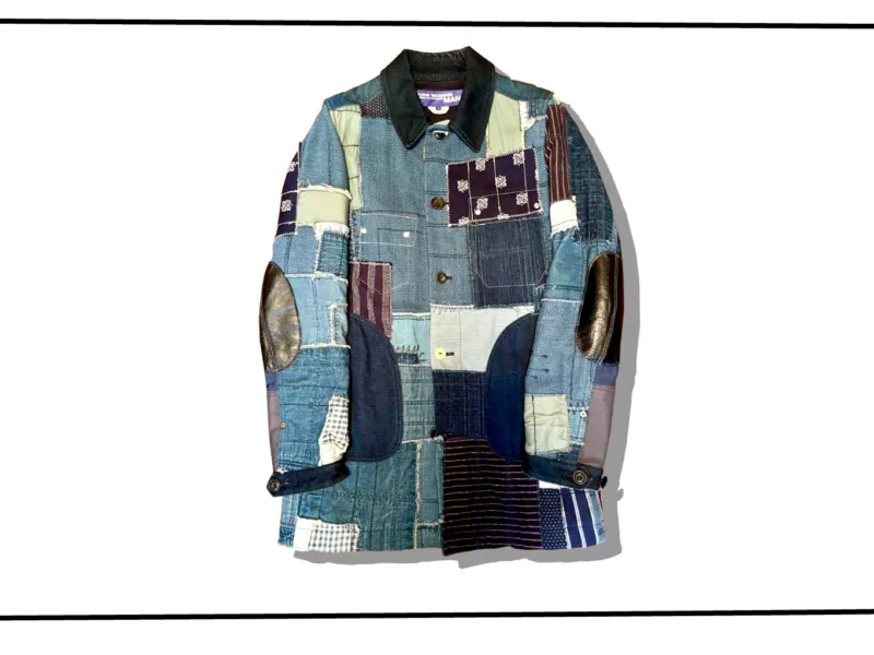JUNYAWATANABA MAN JAPONism Patchwork Coat WO-C010 2015SS
