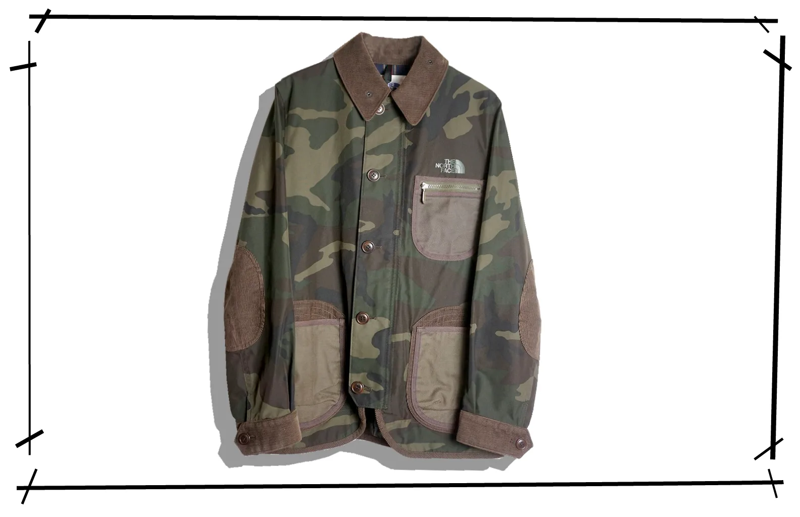 Junyawatanabe x NorthFAce Camo Hunting Jacket