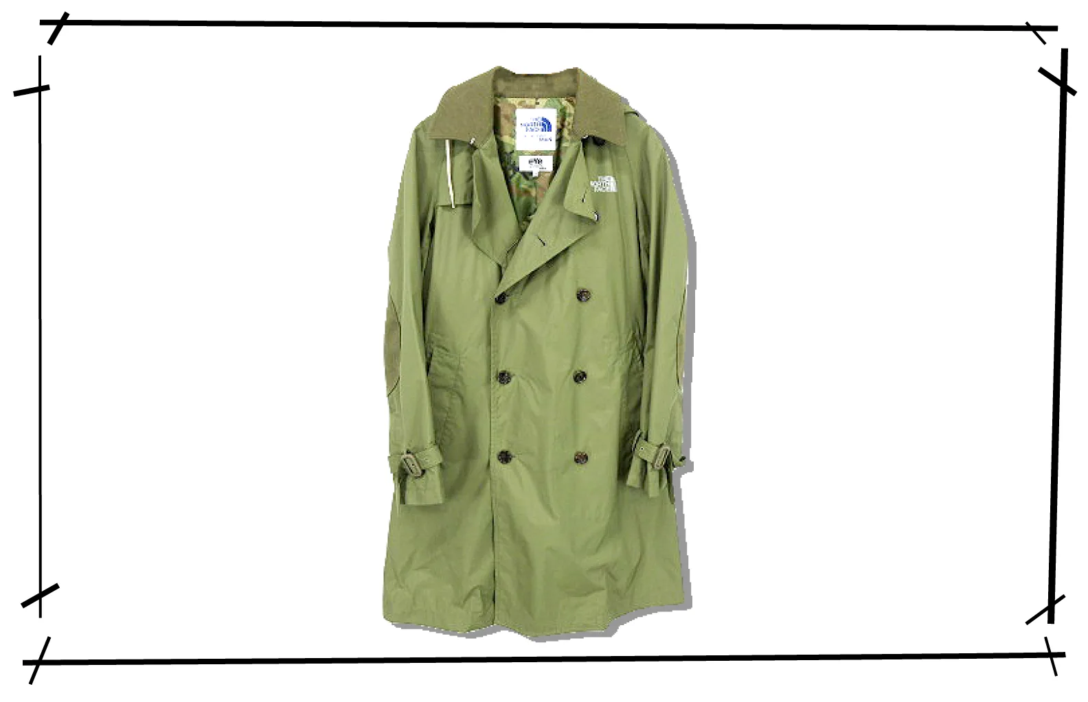 eYe JUNYA WATANABE MAN×THE NORTH FACE Trench Coat