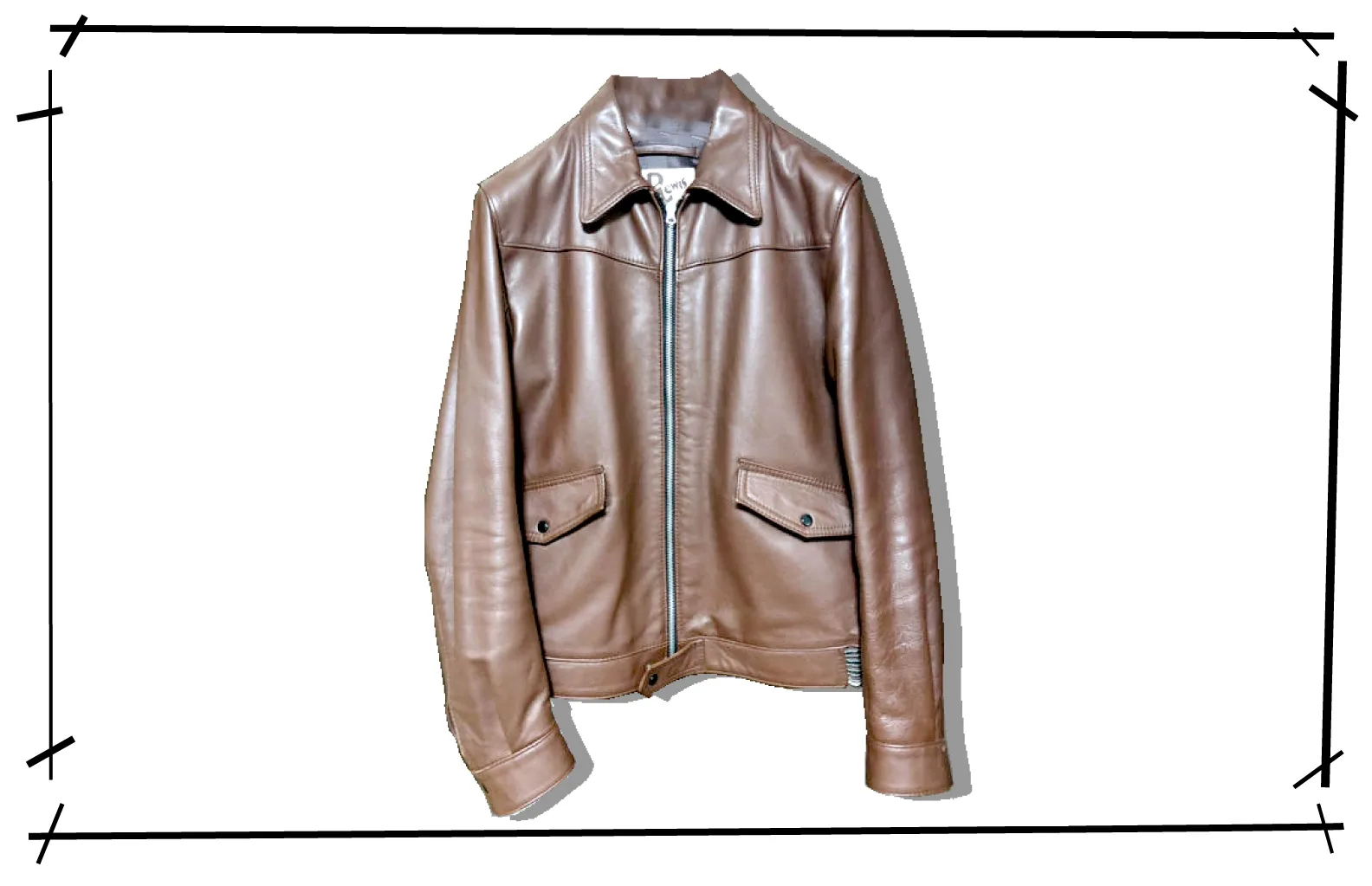 lewis Leathers Countryman Front