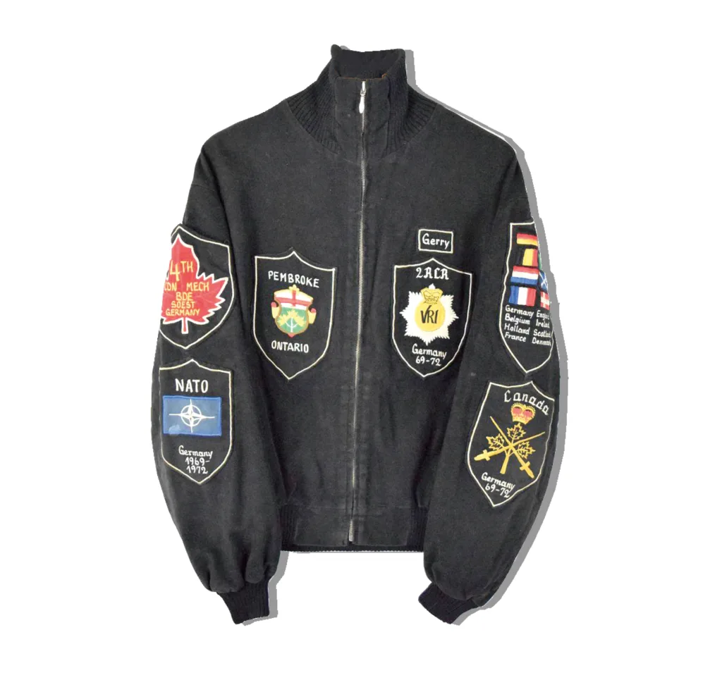 Canadian Armed Force Germany tour Souvenir jacket 1960s Front