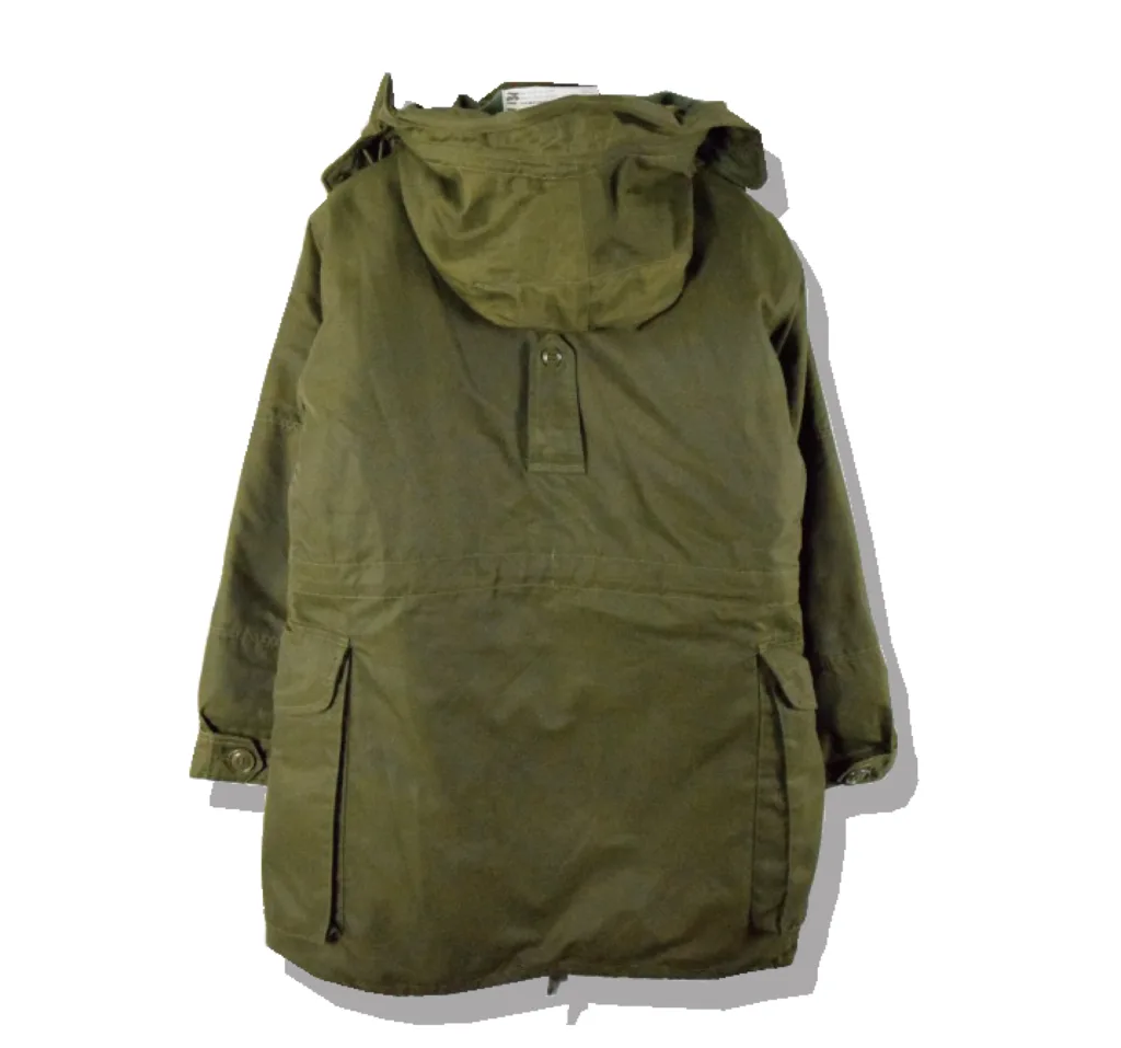 Canadian army ECW Combat Parka Short 1980s Back