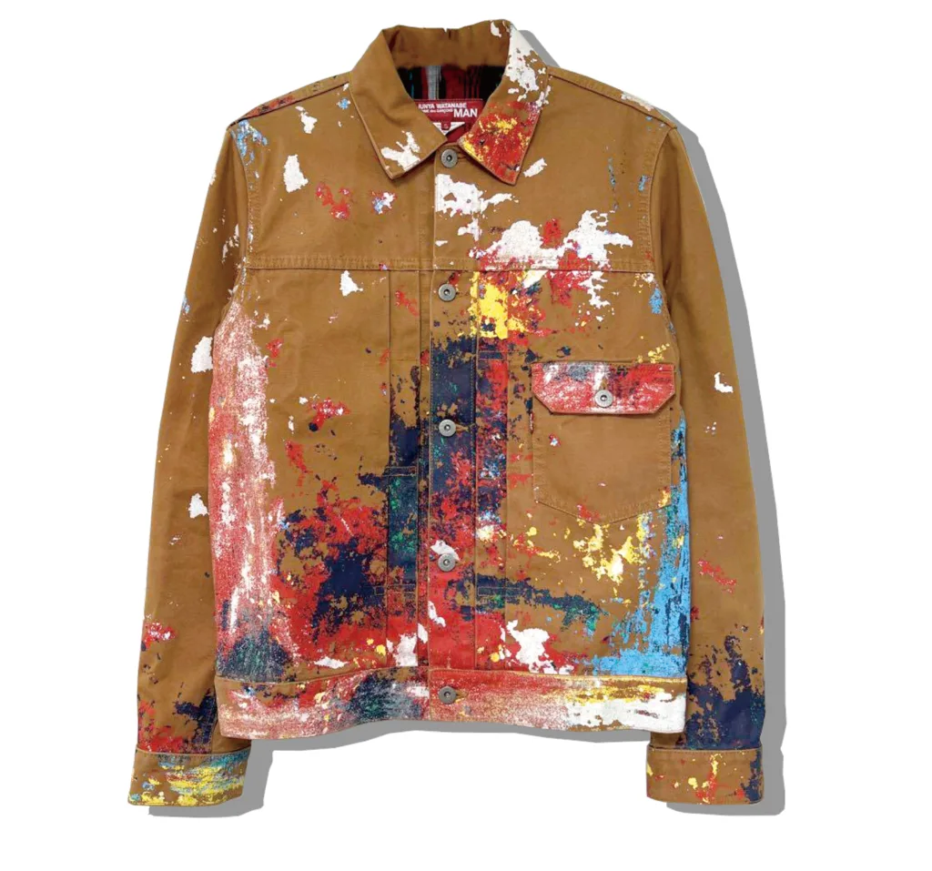 Junya watanabe MAN x Levi's Duck Painted Jacket 2018SS Front